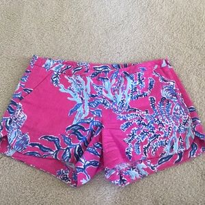 Lily Pulitzer shorts size 0.